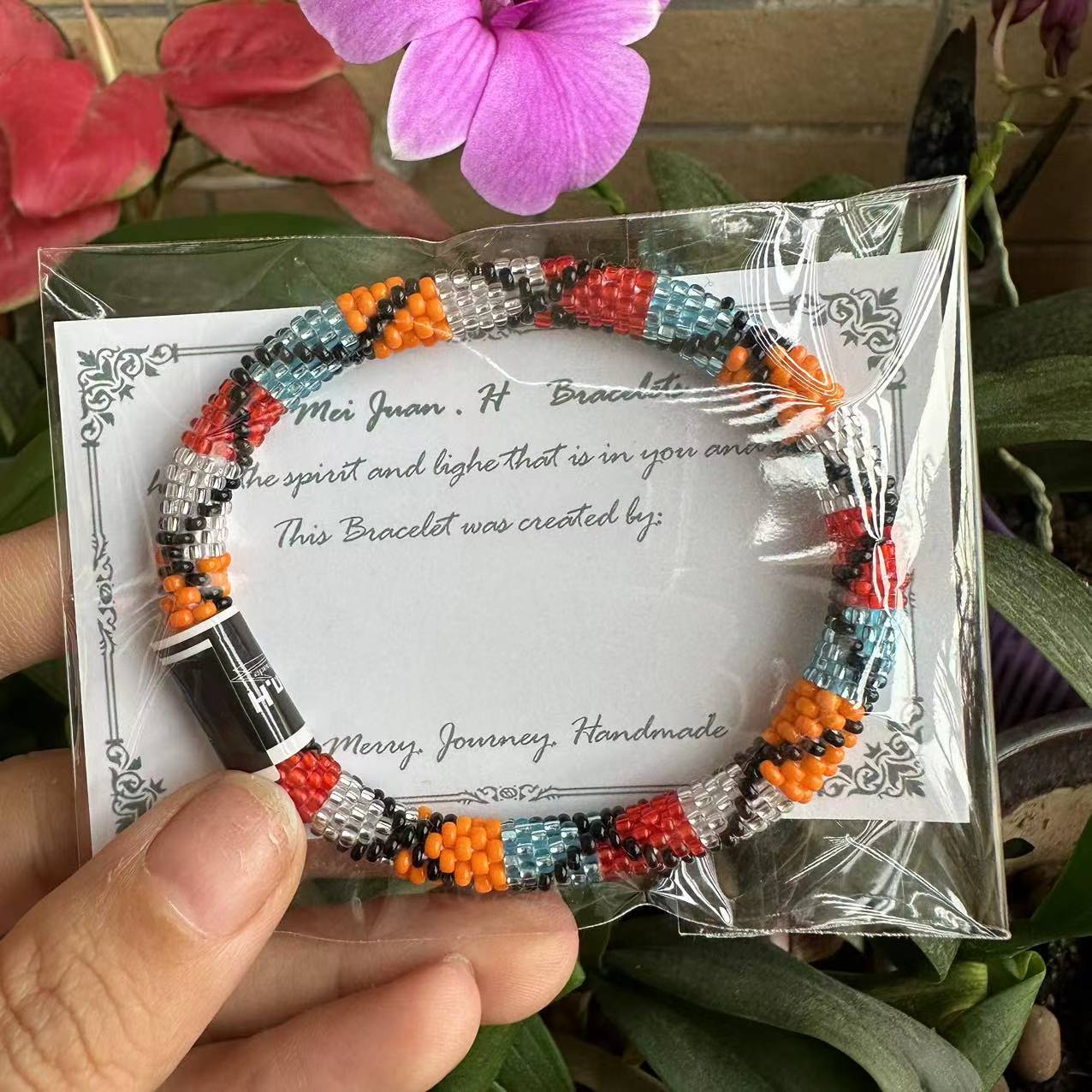 Wholesale Japanese Bohemian Rice Beads Fragrance Diffuser Bracelet